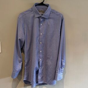 Canali Inpecabile Light Blue Dress Shirt